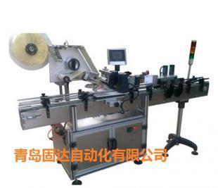 平面加侧面联动不干胶贴标机 高效自动化贴标解决方案